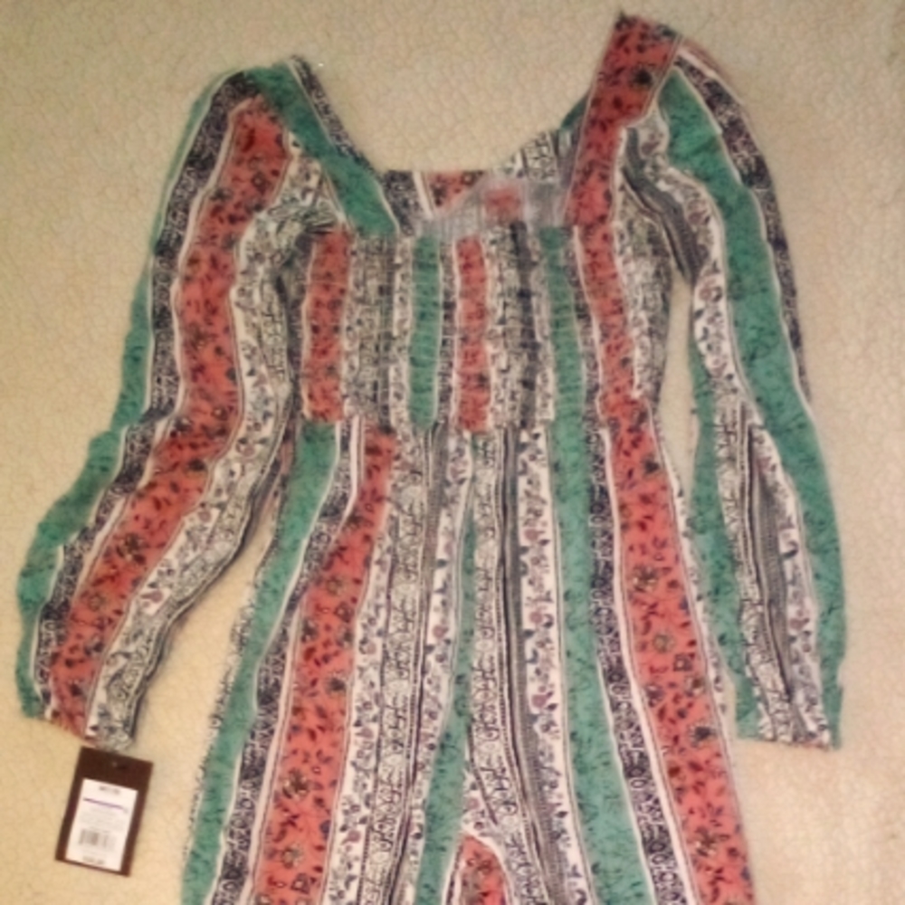 Long sleeve romper